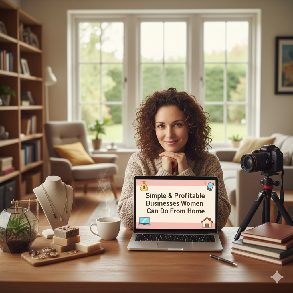 Simple and Profitable Businesses Women Can Do from Home