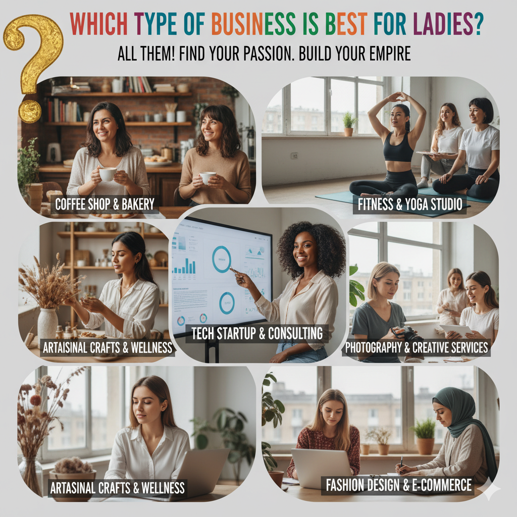 business is best for ladies