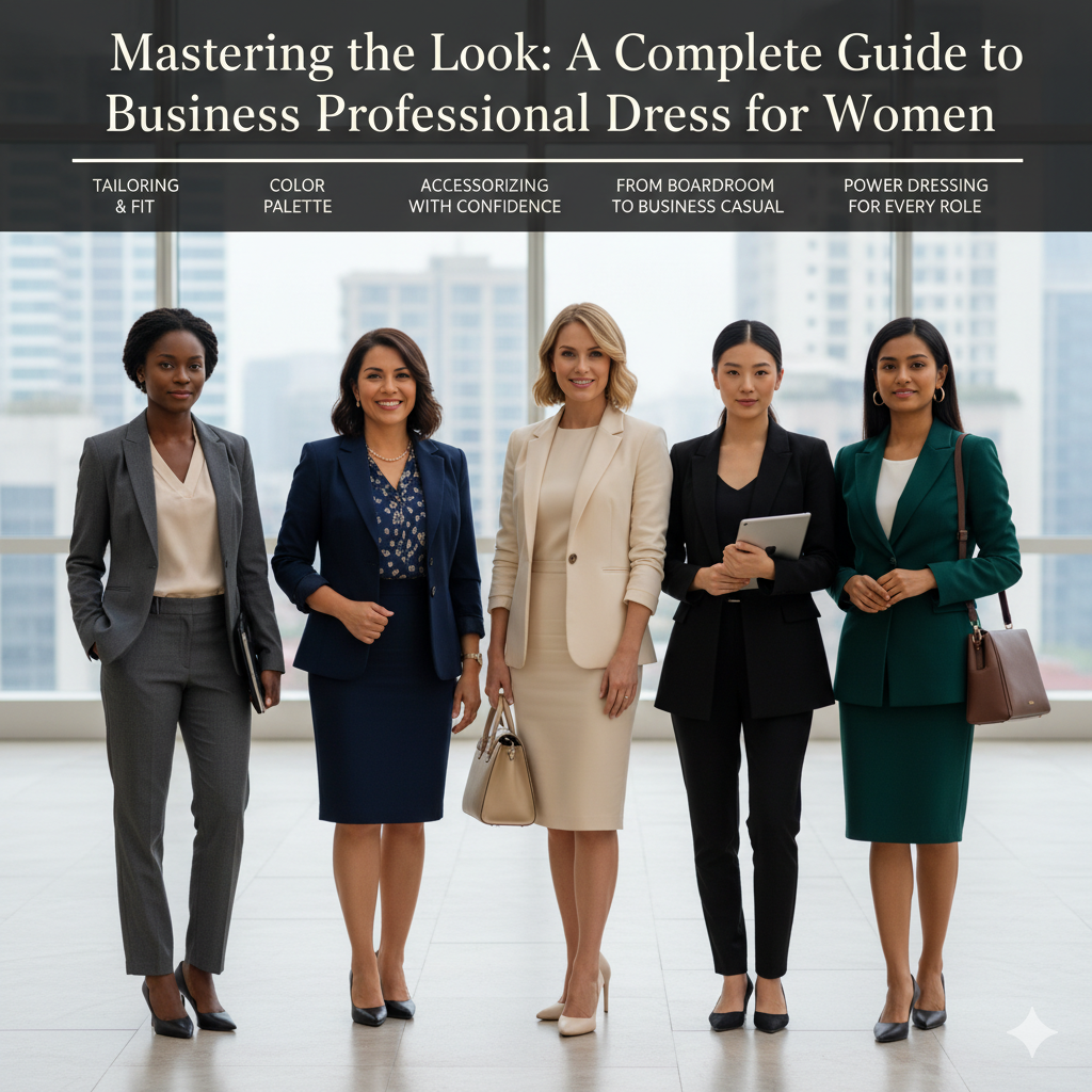 Business Professional Dress for Women